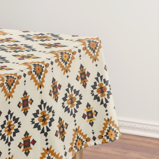 Nappe motif cool occidental carrelé (In Situ)