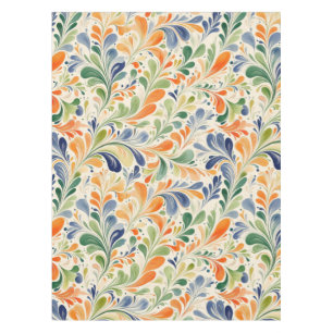 Nappe Motif couleur Paisley d'inspiration vintage (4)