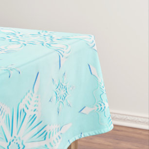 Nappe Motif Crystal Snowflakes