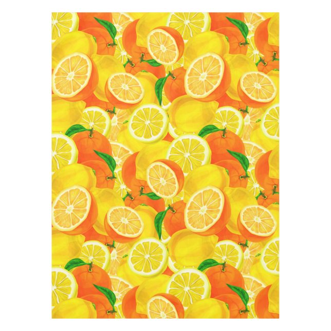 Nappe Motif d'agrumes (Devant)
