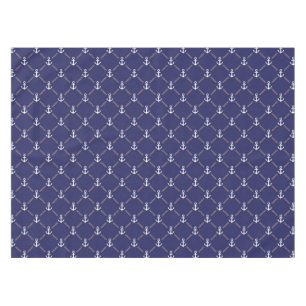 Nappe Motif d'Ancre