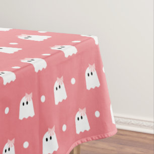 Nappe Motif d'anniversaire de la Fantôme d'Halloween ros