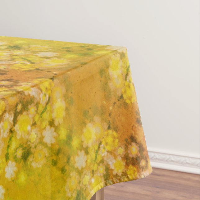 Nappe Motif d'aquarelle Abstraite rétro (In Situ)