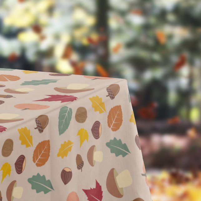 Nappe Motif d'automne (Autumn Pattern Tablecloth)