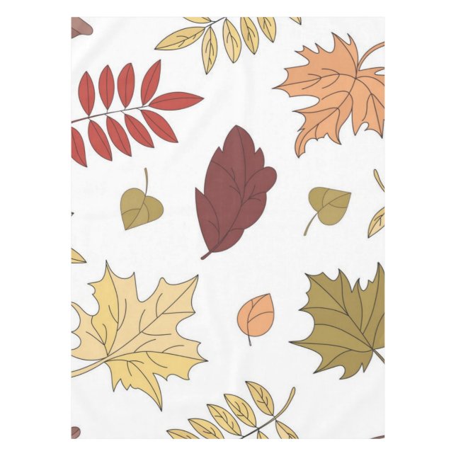 Nappe Motif d'automne (Devant)