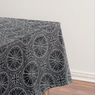 Nappe Motif de boussole de rose de vent