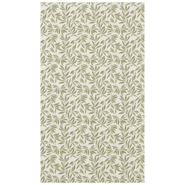 Nappe Motif de branche d'olive minimal (Devant)