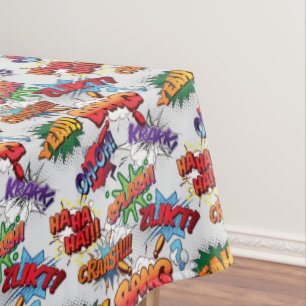 Nappe Motif de bulle Superhero