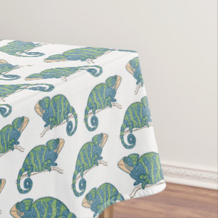 Nappe Motif de caméléon