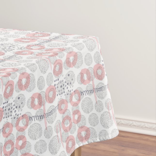 Nappe Motif de cercle de point de polka (In Situ)