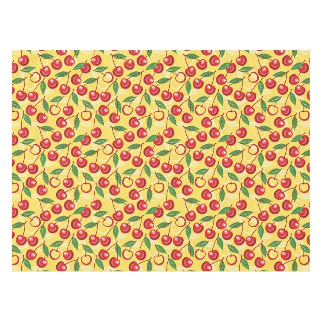Nappe Motif de cerise (Devant (Horizontal))
