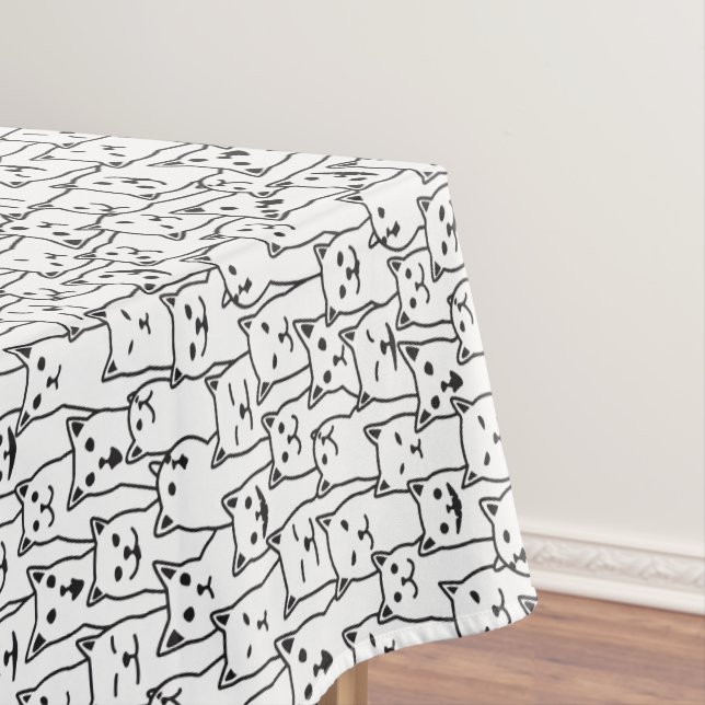 Nappe Motif de chat amusant (In Situ)