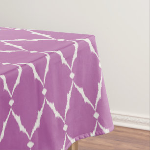 Nappe Motif de chevron kat chic et violet