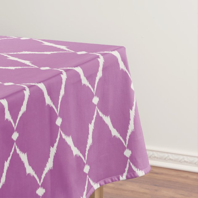 Nappe Motif de chevron kat chic et violet (In Situ)