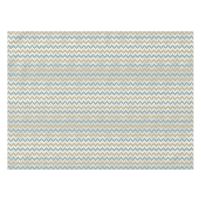 Nappe Motif de Chevron sur la texture de toile (Devant (Horizontal))