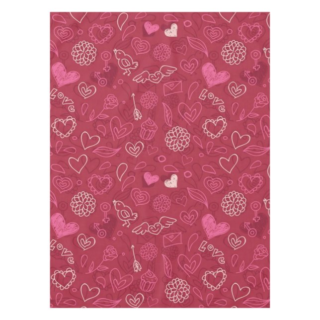 Nappe Motif de coeur (Devant)
