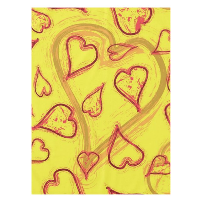 Nappe Motif de coeur (Devant)