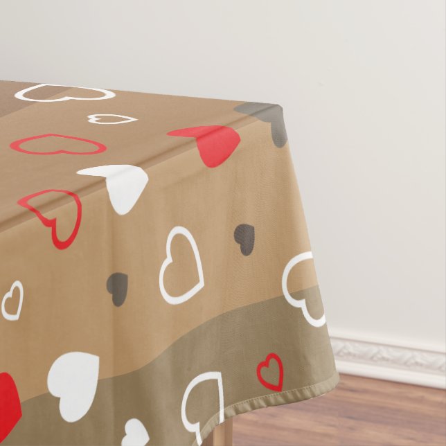Nappe Motif de cœurs stylisés 9 (In Situ)