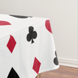 Nappe Motif de costume de carte de jeu de tisonnier