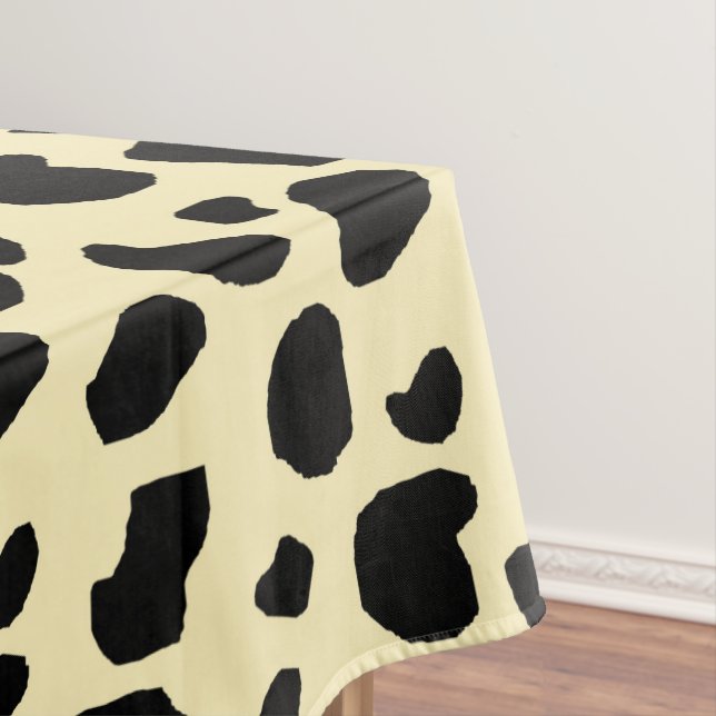 Nappe Motif de couleur de peau d'animal de vache  (In Situ)
