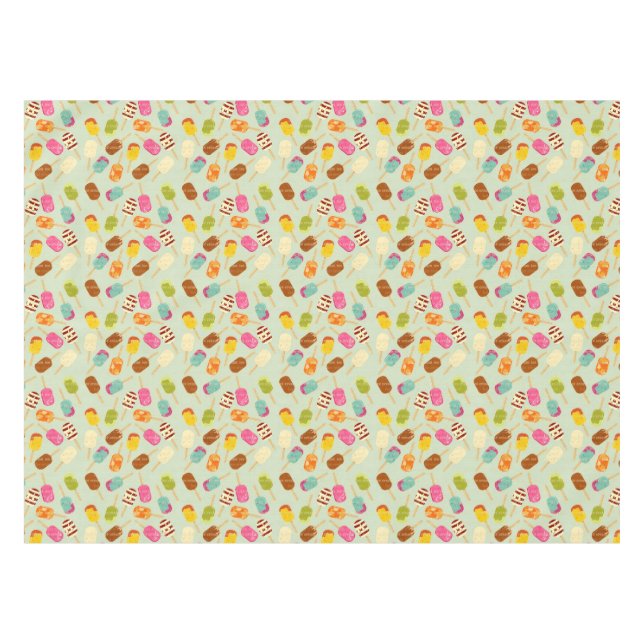 Nappe Motif de crème glacée (Devant (Horizontal))