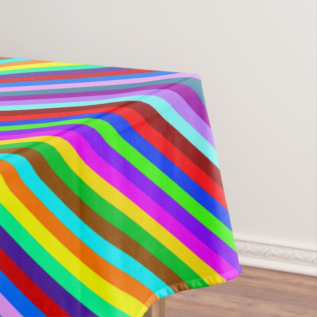 Nappe MOTIF de  de rayures de couleur HOLI + vos idées (In Situ)