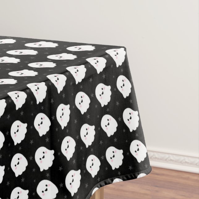 Nappe Motif de fantôme mignon – Création transparente po (In Situ)
