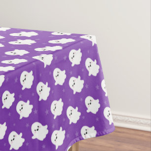 Nappe Motif de fantôme violet mignon – Création Hallowee