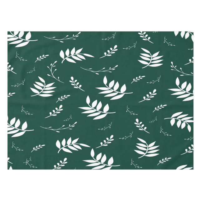 Nappe motif de feuille (Devant (Horizontal))