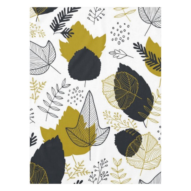 Nappe Motif de feuilles (Devant)