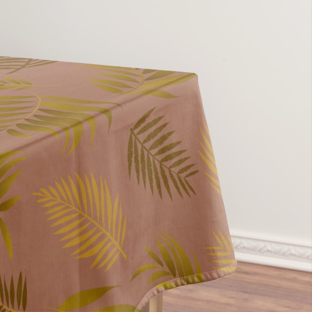 Nappe Motif de feuilles tropicales 15 (In Situ)