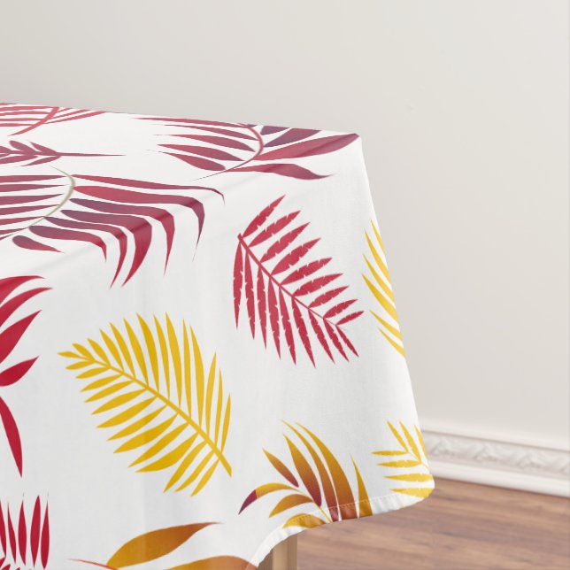 Nappe Motif de feuilles tropicales 20 (In Situ)