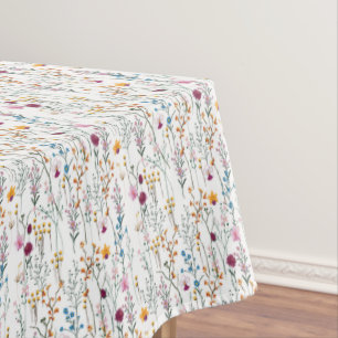 Nappe Motif de fleur sauvage d'été