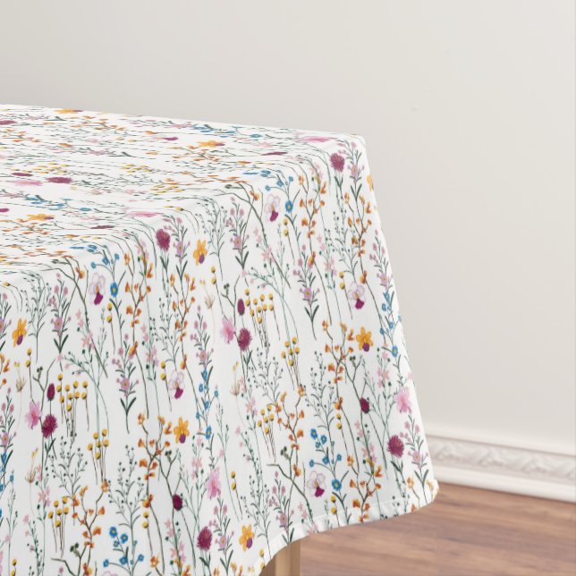 Nappe Motif de fleur sauvage d'été (In Situ)