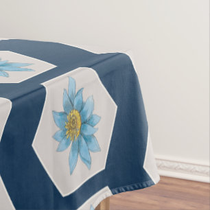 Nappe Motif de fleurs Lily géométrique japonais