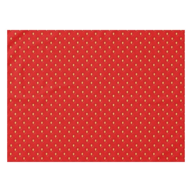 Nappe Motif de fraise (Devant (Horizontal))