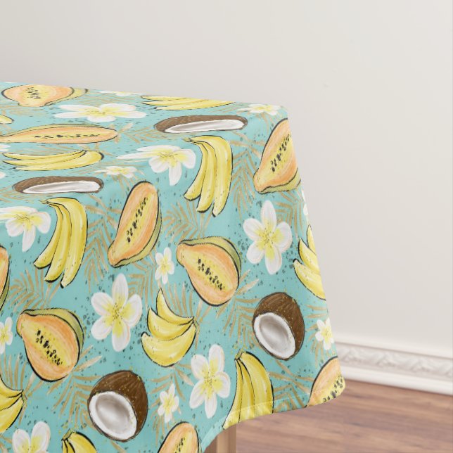 Nappe Motif de fruits tropicaux d'été (In Situ)