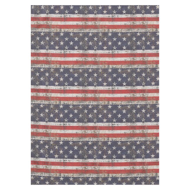 Nappe Motif de Grunge Patriotique (Devant)