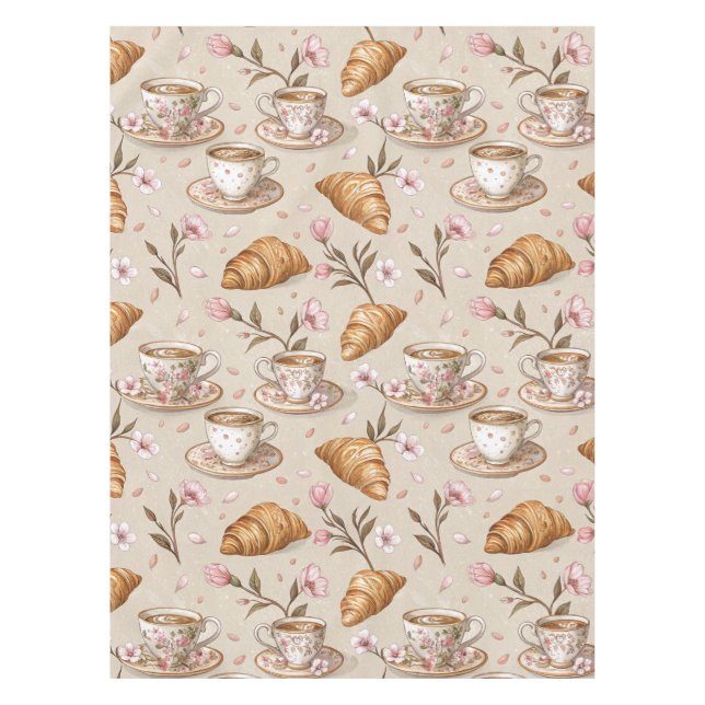 Nappe Motif de housse de café Fleur de Cerisier (9) (Devant)