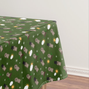 Nappe Motif de jour de Groundhog