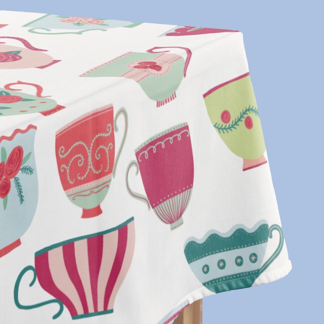 Nappe Motif de la coupe de thé (Créateur téléchargé)