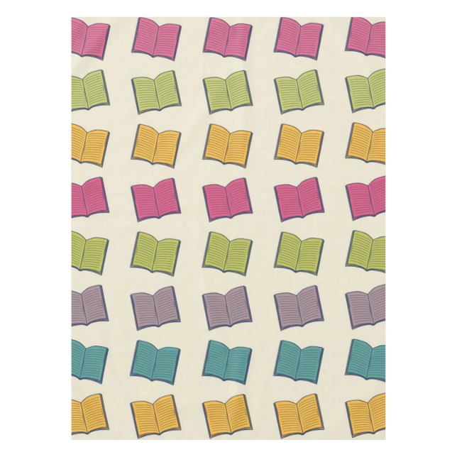 Nappe Motif de livre (Devant)