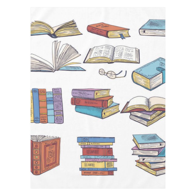 Nappe Motif de livre (Devant)