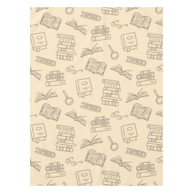 Nappe Motif de livre (Devant)