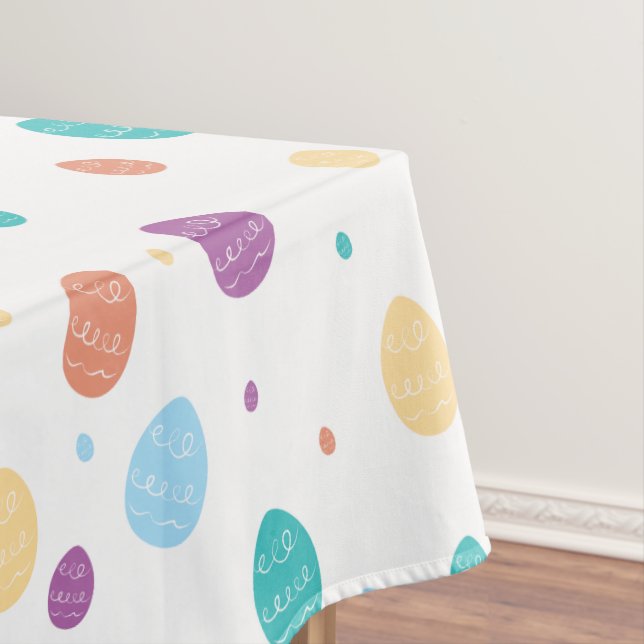 Nappe Motif de l'Oeuf de Pâques à la géolocalisation (In Situ)