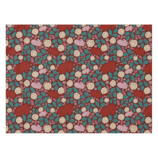 Nappe Motif de Noël Cosy Red Vintage