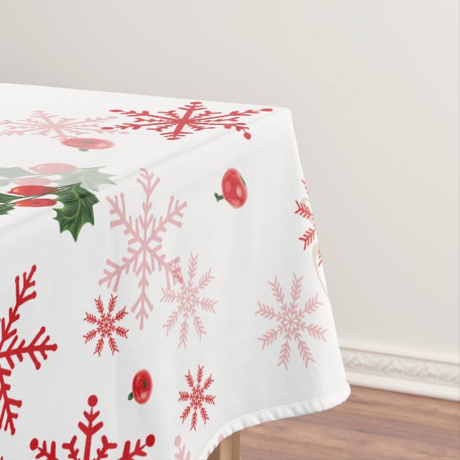 Nappe Motif de Noël élégant et simple (In Situ)