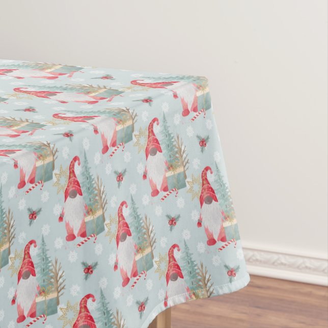 Nappe Motif de Noël Gnome (In Situ)