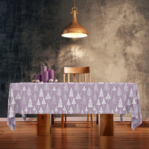 Nappe Motif de Noël pourpre n° 6 ID1009