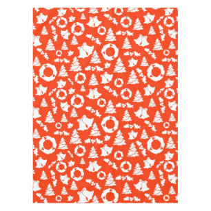 Nappe Motif de Noël rouge